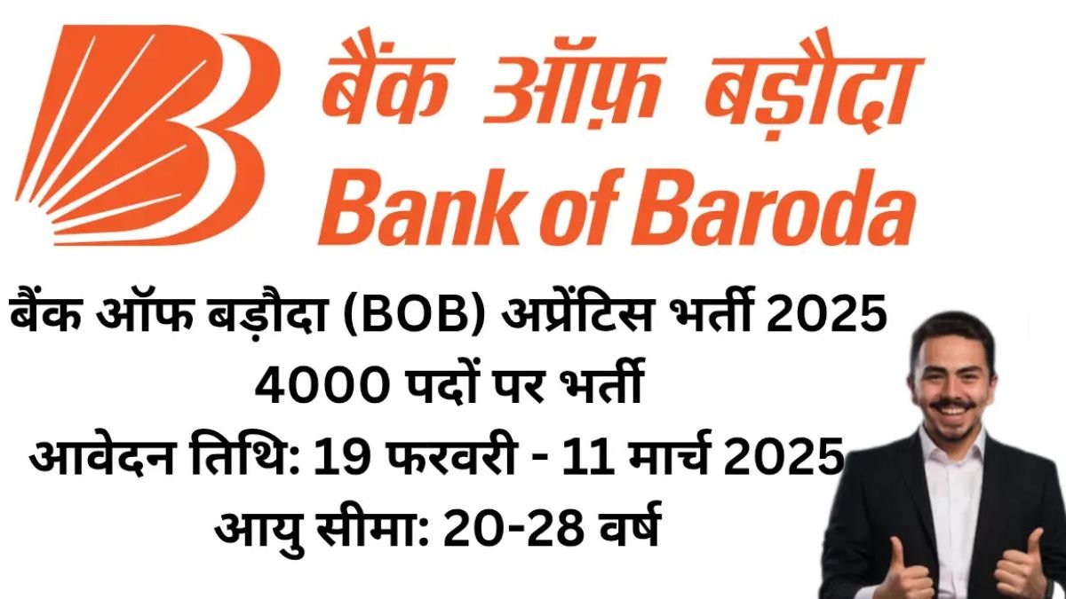 Bank of Baroda Apprentices Recruitment 2025